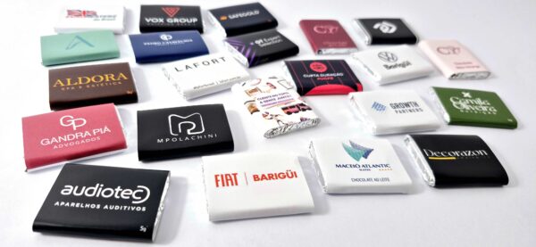 Barra de Chocolate Personalizada 5g - Imagem 3