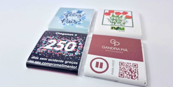 Barra de Chocolate Personalizada - 30g - Imagem 2