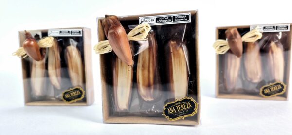 Pinhão de Chocolate - Caixa com 03un 60g