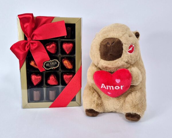 Pelucia MP - Capivara com chocolate - Imagem 2
