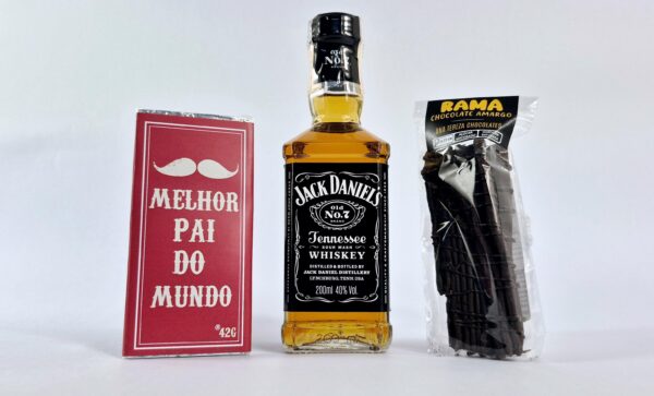 Kit Whisky e Chocolate com Chocolate 66g