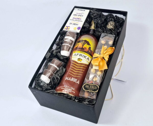 Cesta Marula Afrika 900ml com Chocolates - 210g - Imagem 6