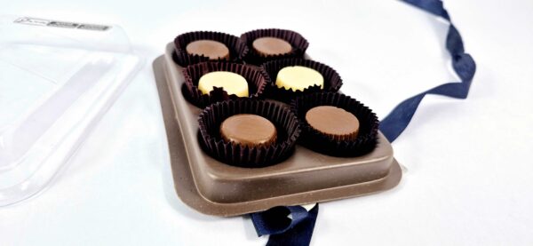Caixa com 06 Bombons Ao Leite - Imagem 5