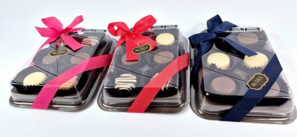 Caixa com 06 Bombons Ao Leite