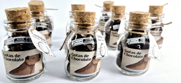 Vidrinho Capivara - Gotas de Chocolate 30g - Imagem 2