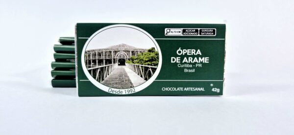 Cartão Pontos Turísticos - Chocolate ao leite 42g