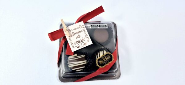 Caixa com 04 Bombons Ao Leite - Imagem 5