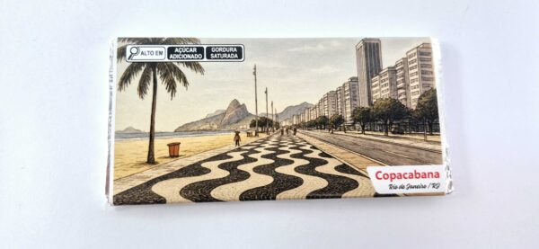 Cartão Pontos Turísticos - Chocolate ao leite 42g - Imagem 4