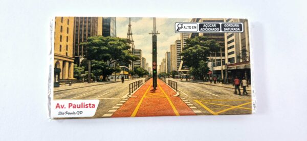 Cartão Pontos Turísticos - Chocolate ao leite 42g - Imagem 6