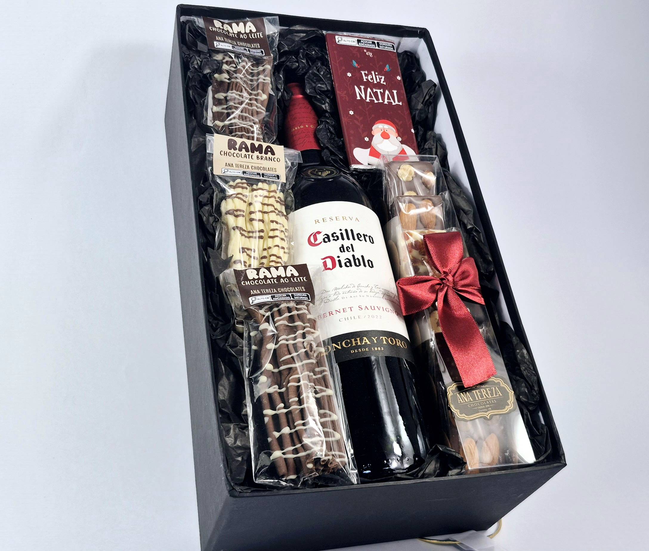 Cesta Vinho Gran Reserva 750ml - 218g - Imagem 6